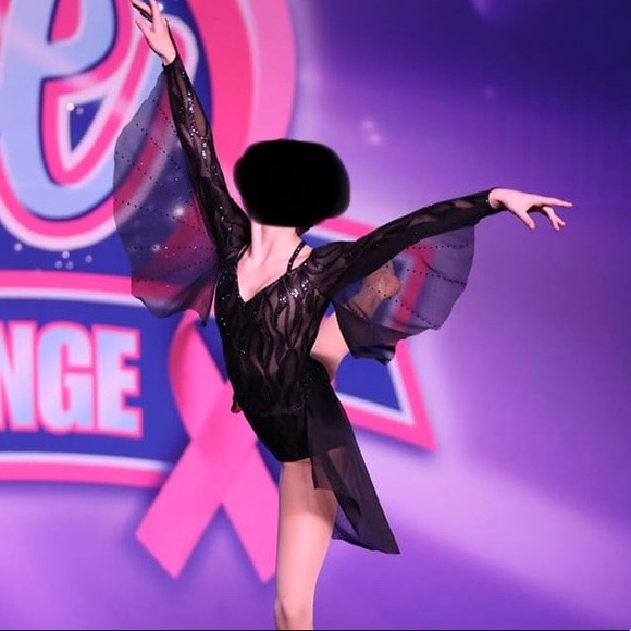 Kelle Other Semicustom Black Kelle Dance Costume With Wings Poshmark